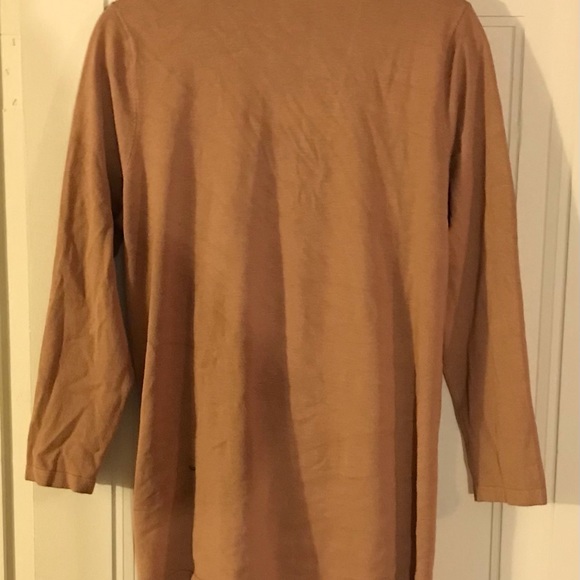 Alfani wrap around sweater color brown in size L - Picture 3 of 4